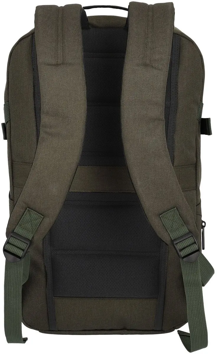 Travelite Pathway Backpack 17L - 17 inch Laptopvak - Olive - afbeelding 6 van 6