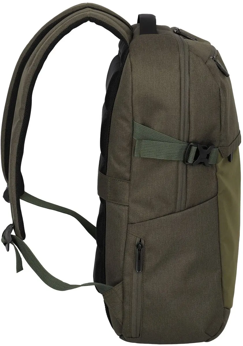 Travelite Pathway Backpack 17L - 17 inch Laptopvak - Olive