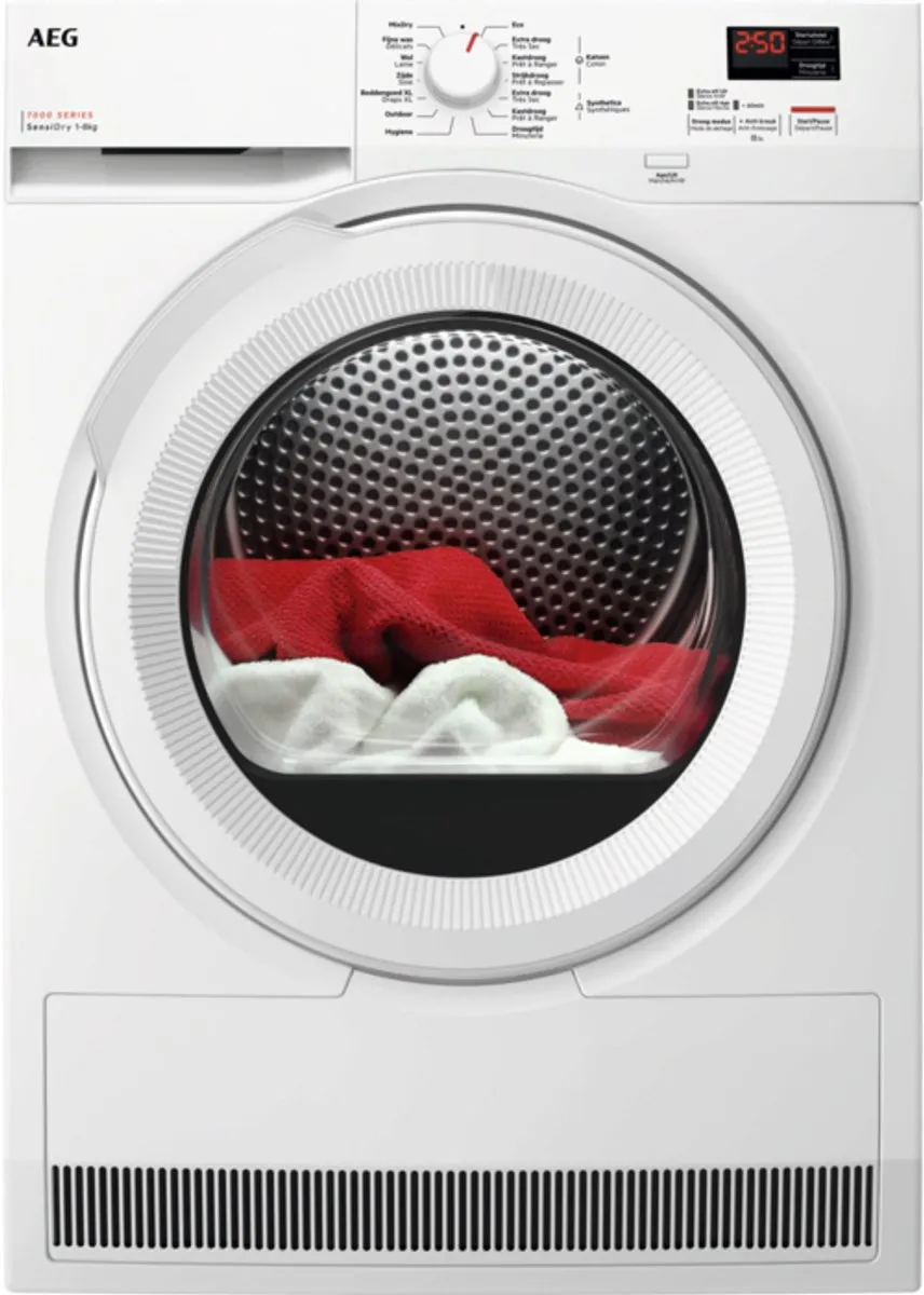 AEG TR78AK12B Warmtepompdroger 8 kg