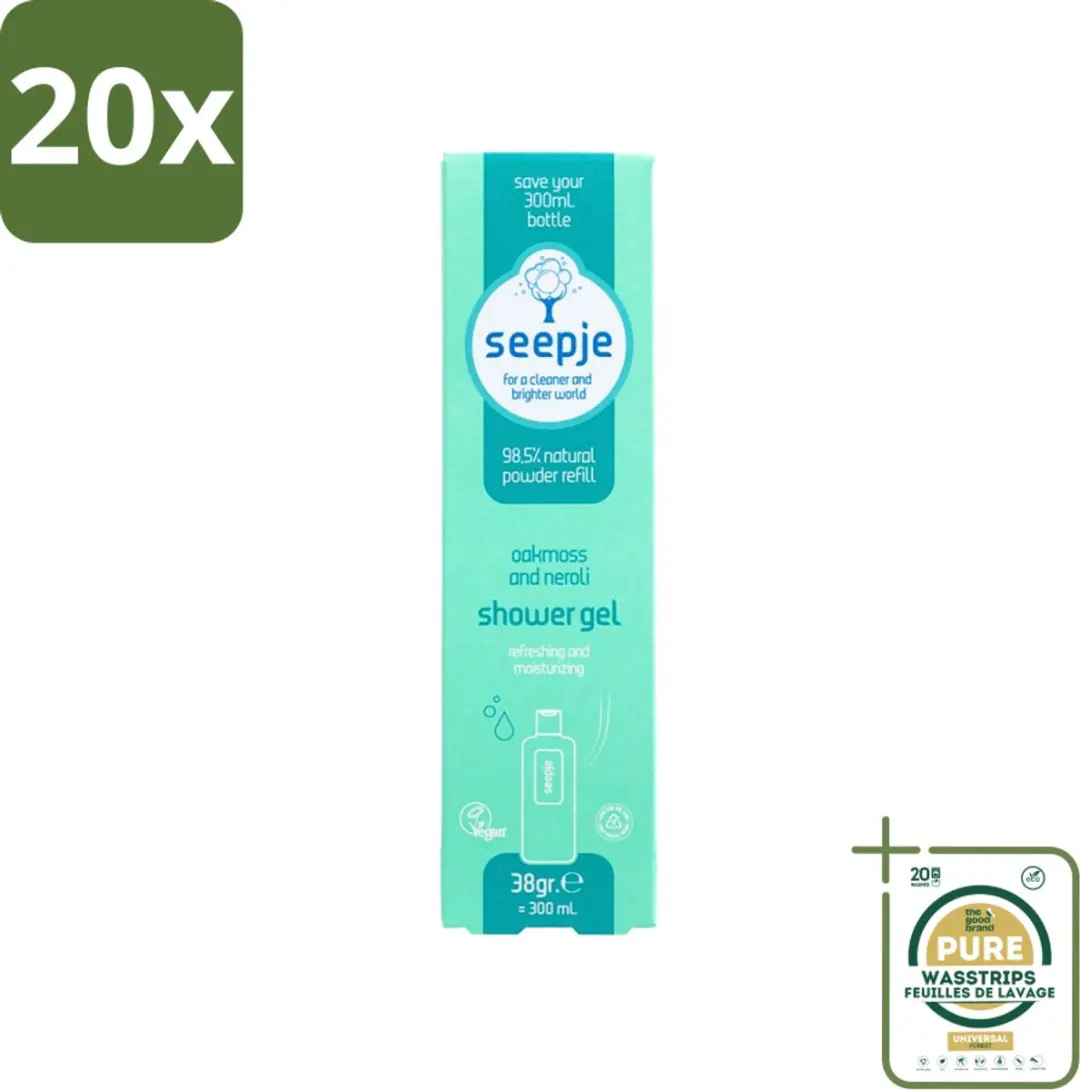 Seepje Douchegel Navulling Eikenmos & Neroli 760g