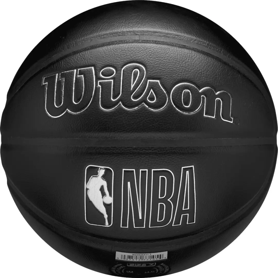 Wilson NBA Team Ball Basketbal Maat 7 - Zwart