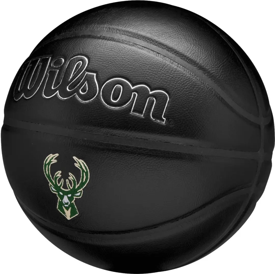 Wilson NBA Team Ball Basketbal Maat 7 - Zwart