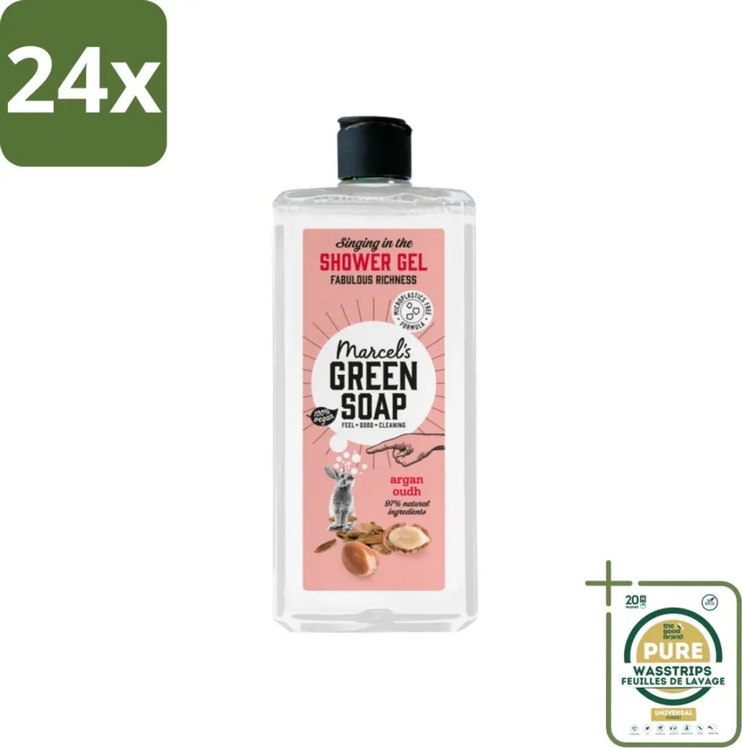 Marcel's Green Soap Douchegel Argan & Oudh 300ml