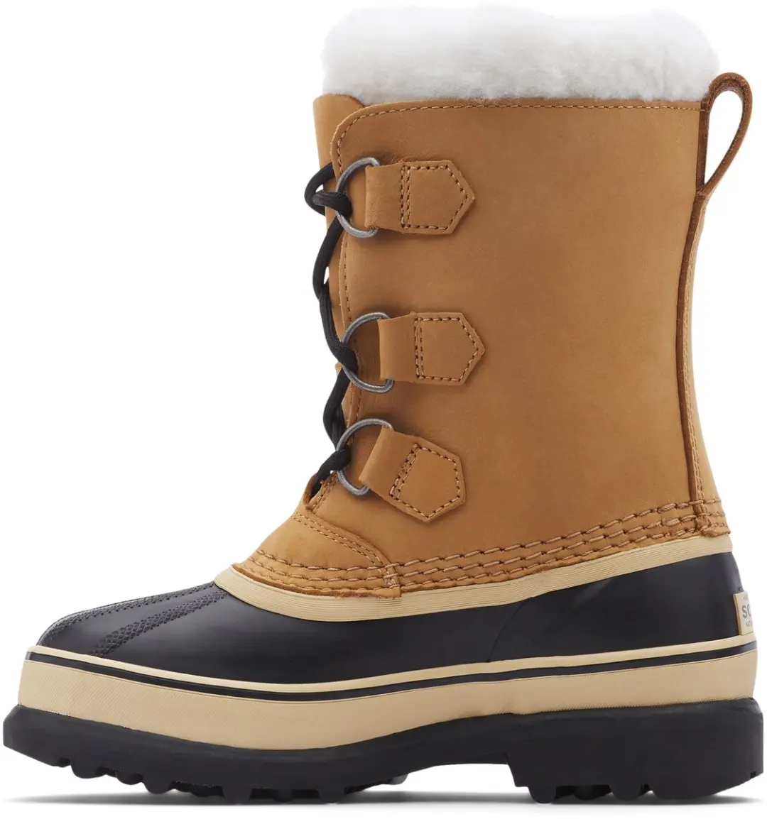 Sorel Youth Caribou WP Unisex Sneeuwlaarzen 37 - Buff