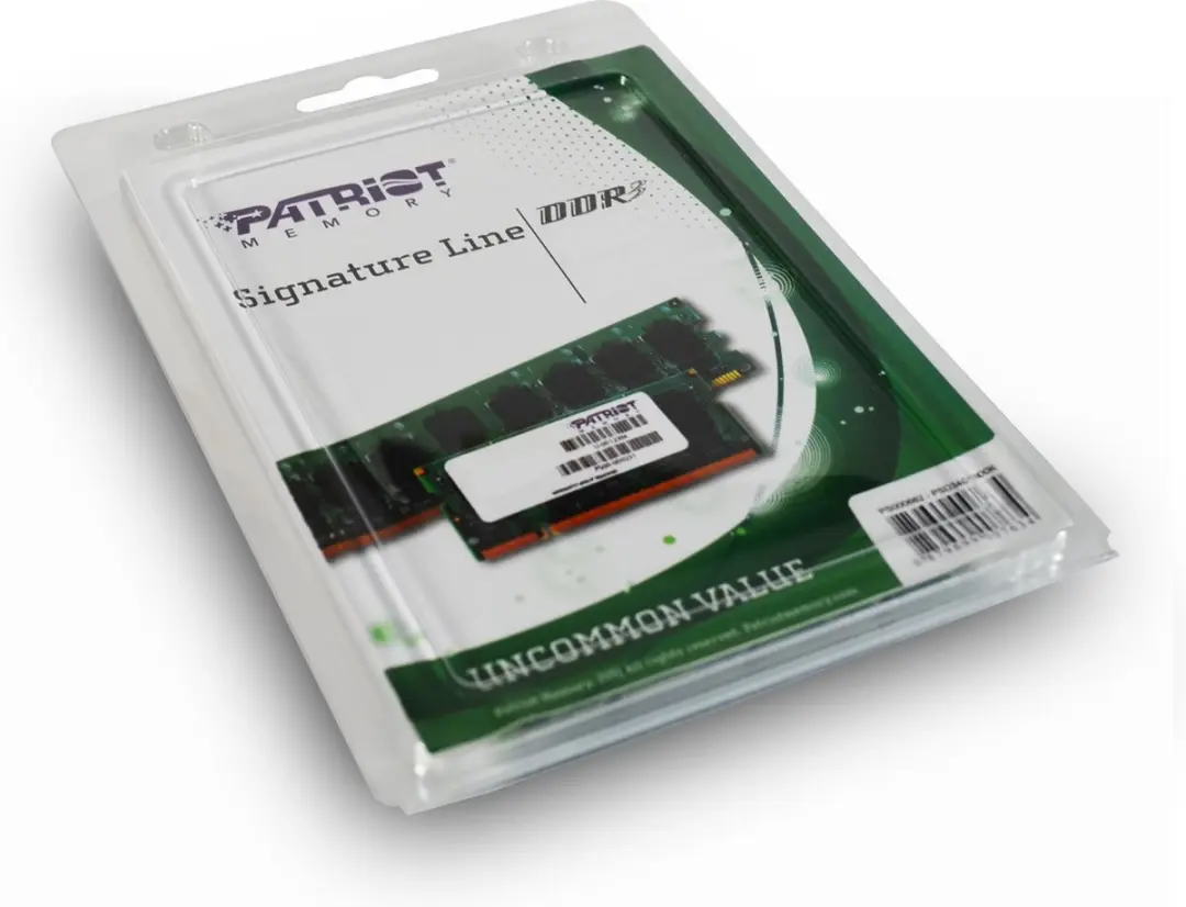 Patriot PSD34G16002S DDR3 Geheugen 4GB 1600MHz