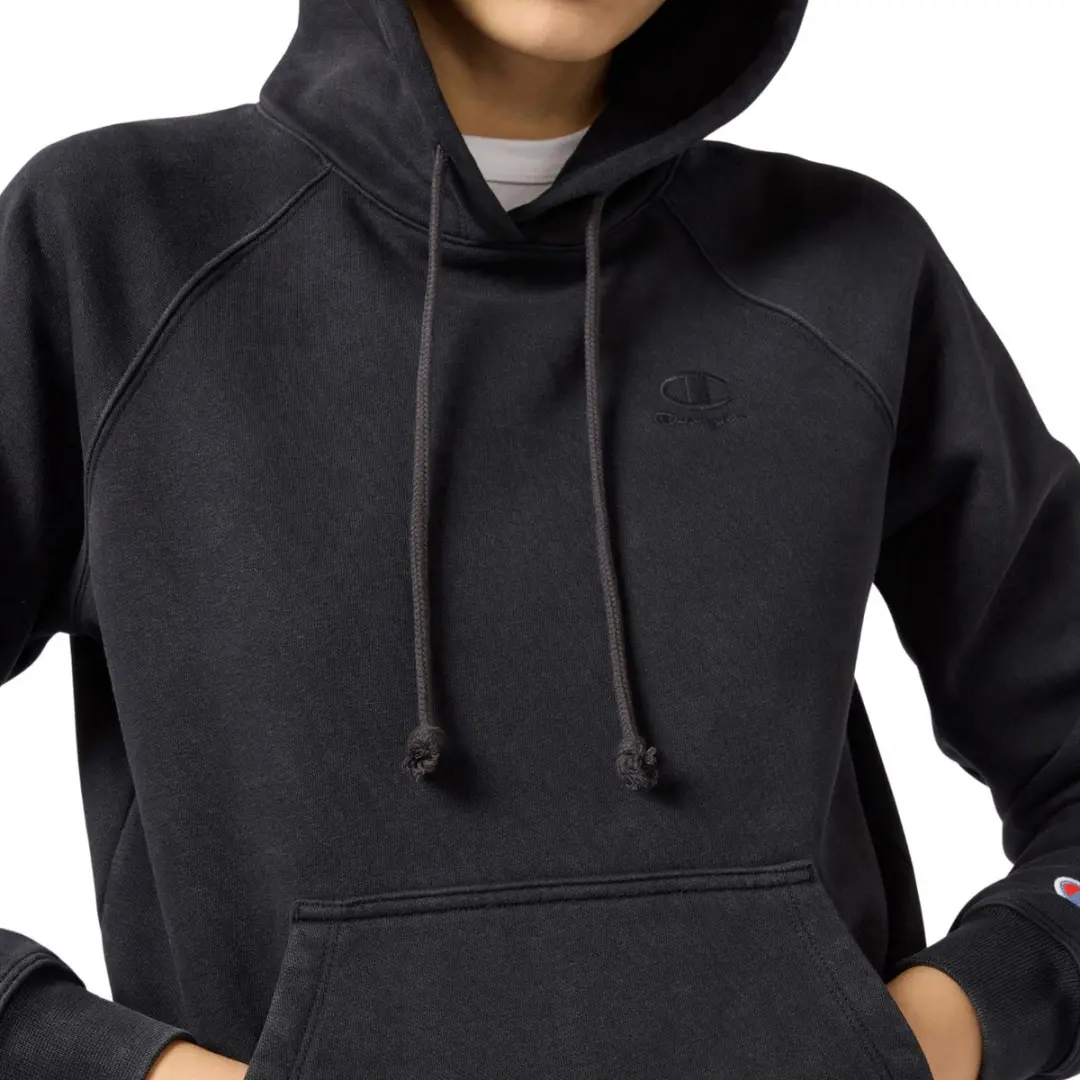 Champion Dames Hooded Sweatshirt - Zwart XL