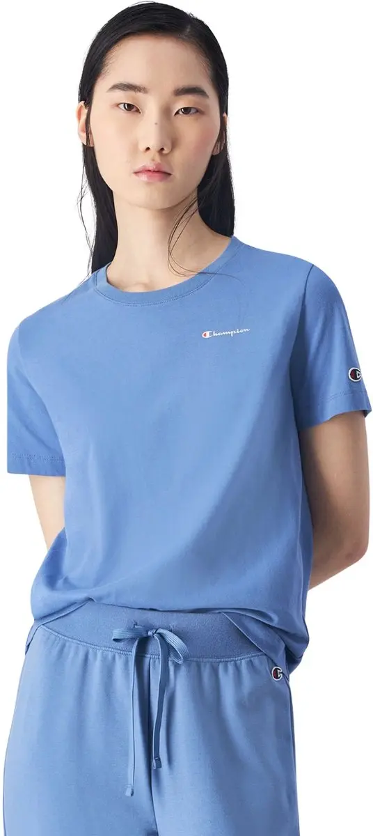 Champion Dames T-shirt Blauw
