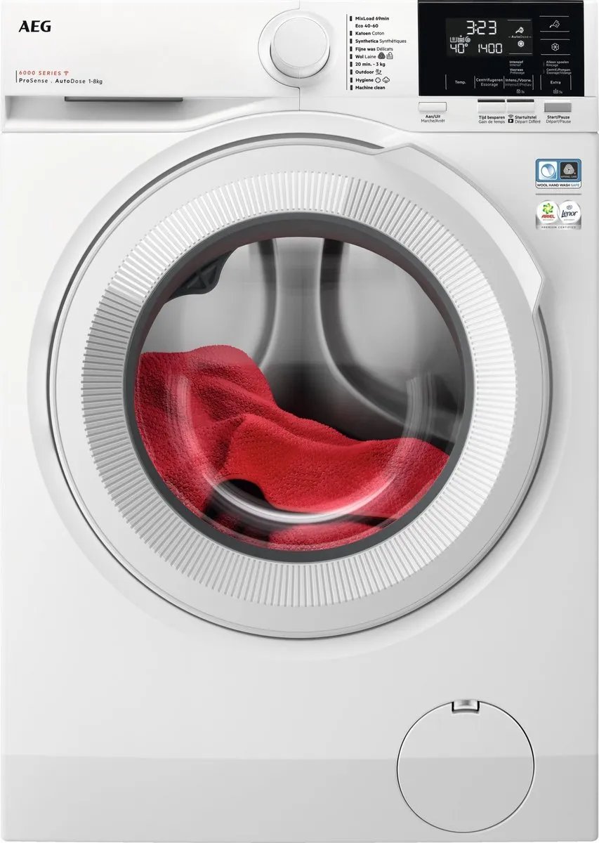 AEG LR63Q842 ProSense Wasmachine 8kg
