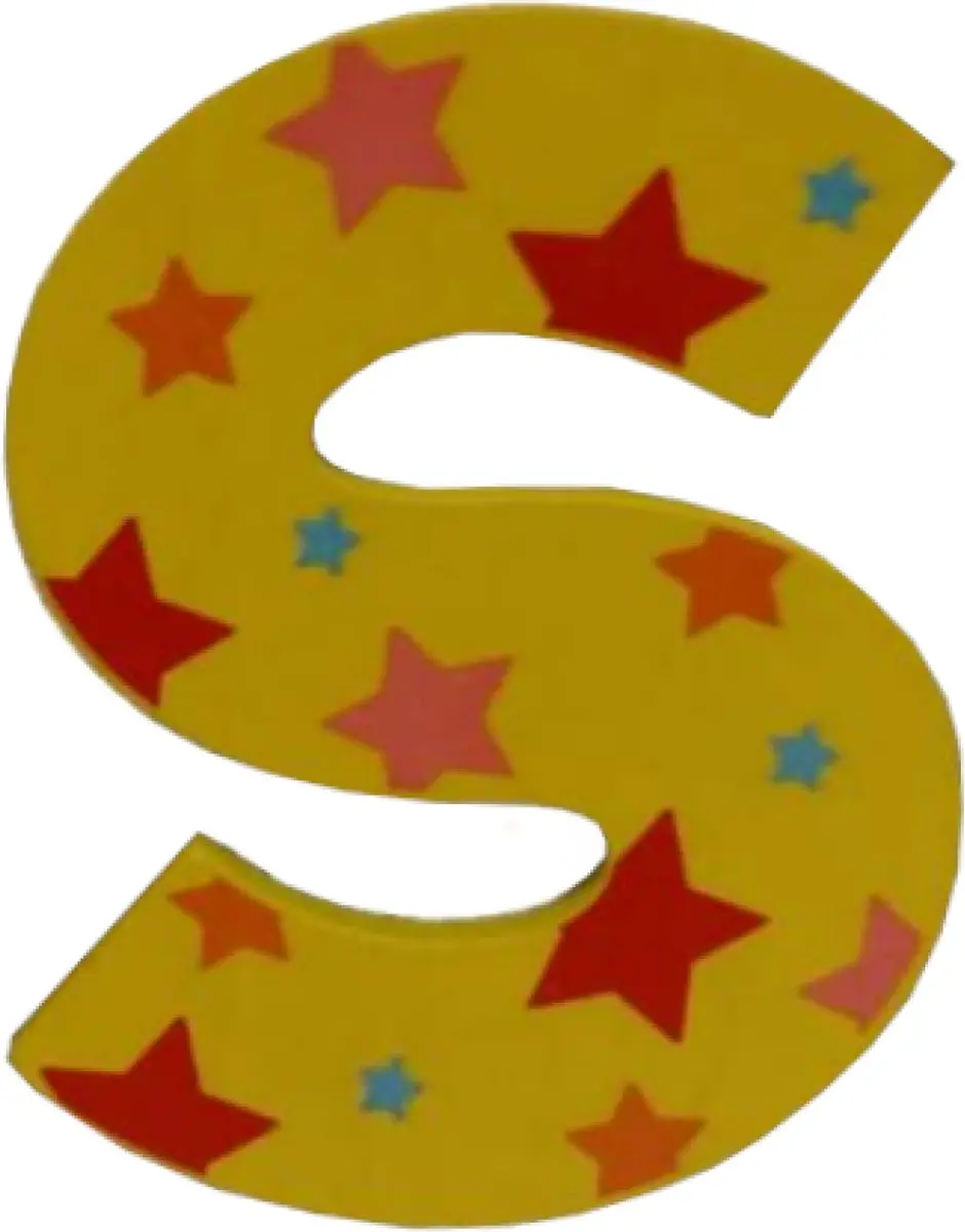 BIGJIGS Decoratieletter S