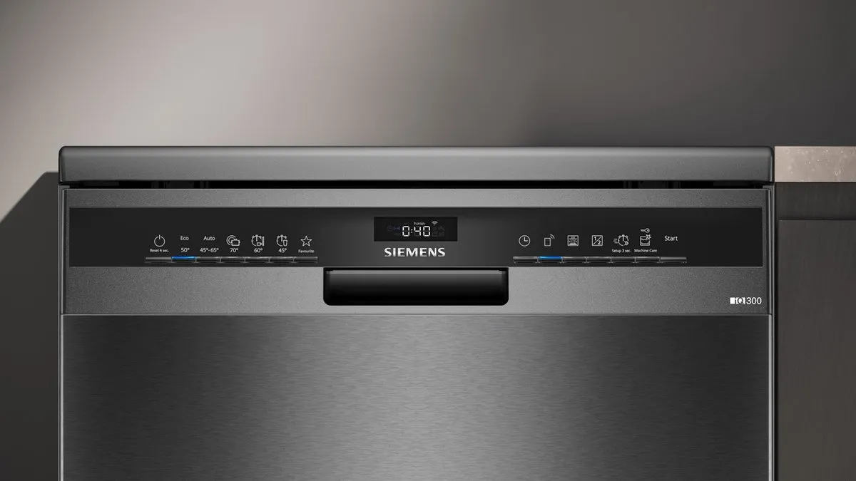 Siemens iQ300 SN23EC22AE Vrijstaande Vaatwasser 13 Couverts - Zwart