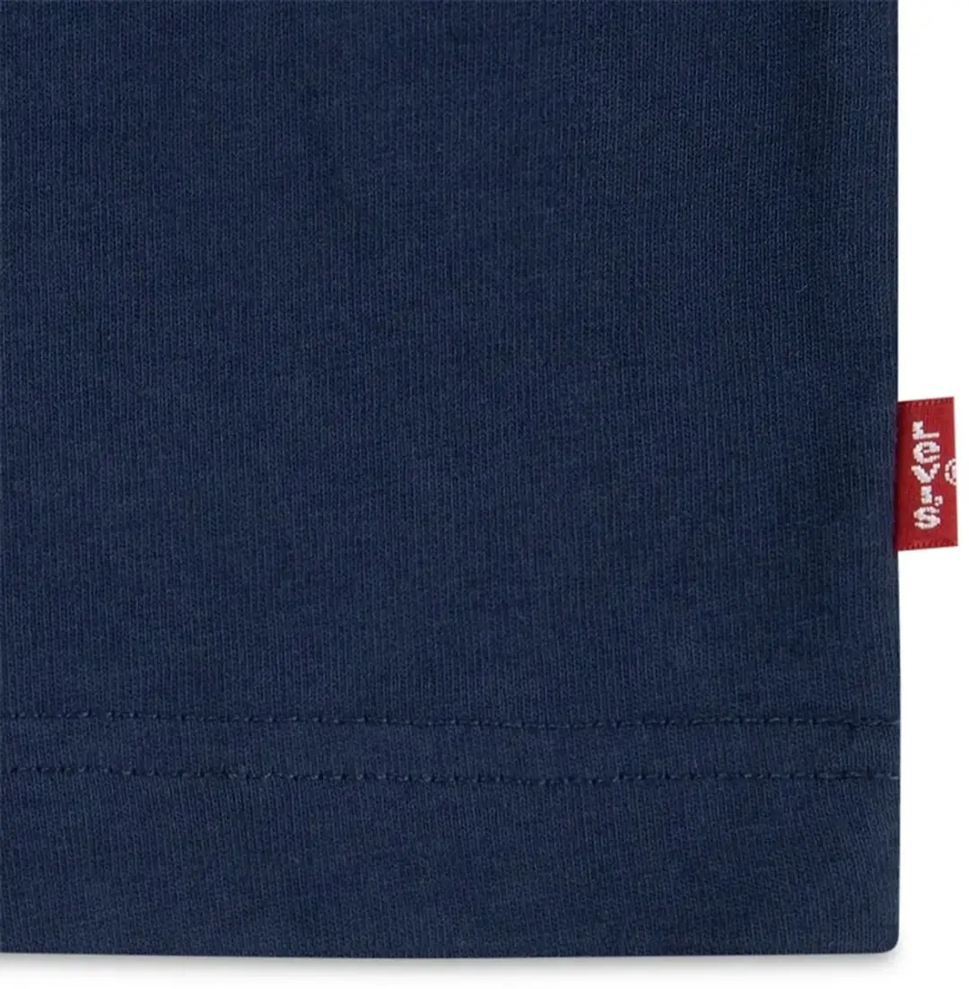 Levi's Kids High Peaks T-shirt Lange Mouwen - 24 Maanden - Dress Blues