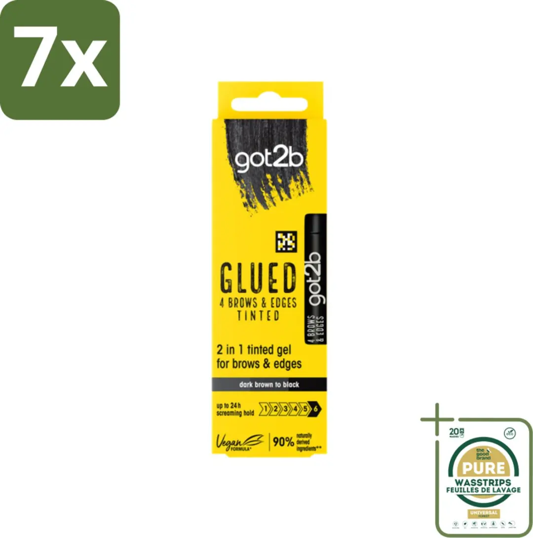 Got2B 2-in-1 Gel Brows & Edges 112ml (7x16ml)