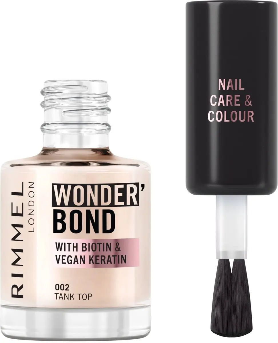 Rimmel London Wonder'bond Care+Color Nail Polish 002
