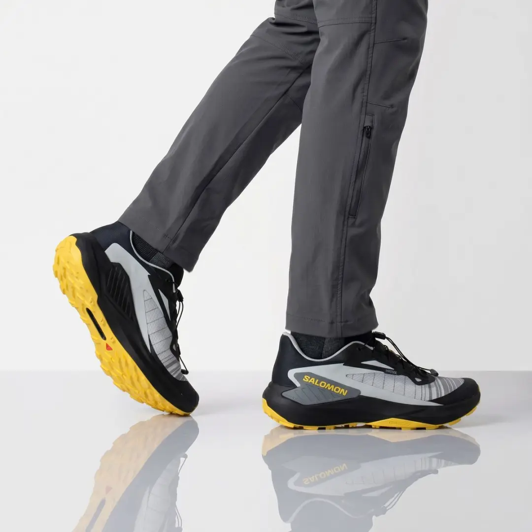 Salomon Genesis Heren Trail-Running Schoenen 42 - Zwart