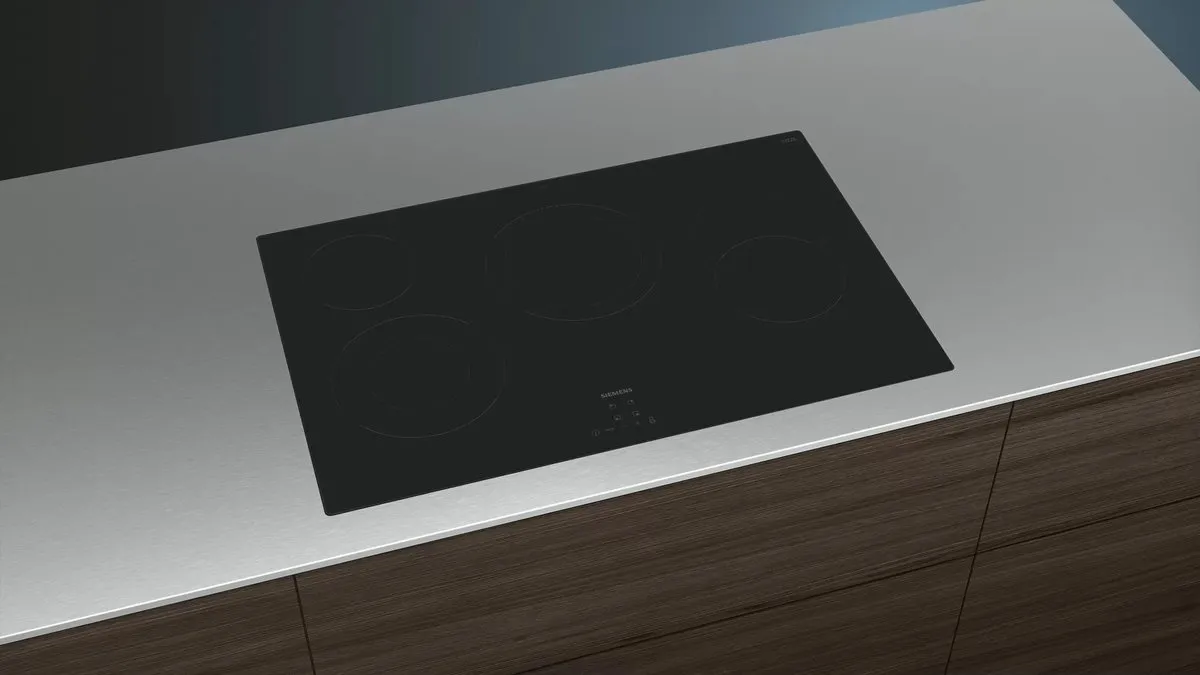 Siemens iQ300 ET81RBHA1D Inbouw Keramische Kookplaat - 4 Zones - Zwart