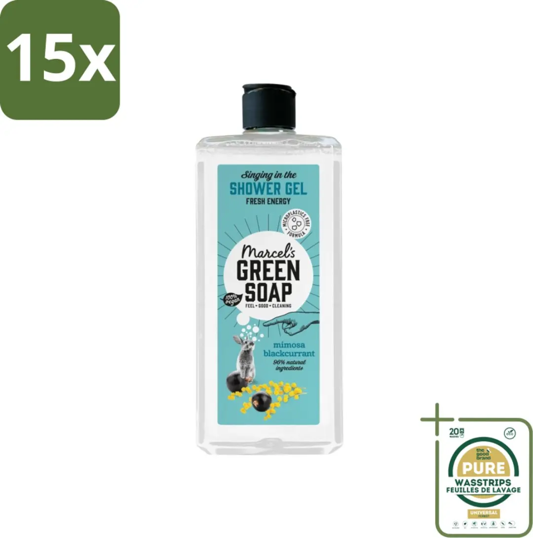 Marcel's Green Soap Douchegel Mimosa & Zwarte Bes 300ml