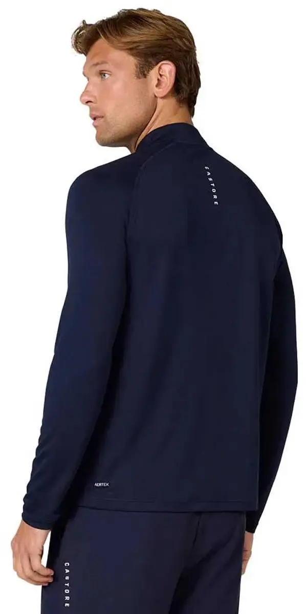 Castore Adapt Lightweight Quarter Zip Top - S - Navy