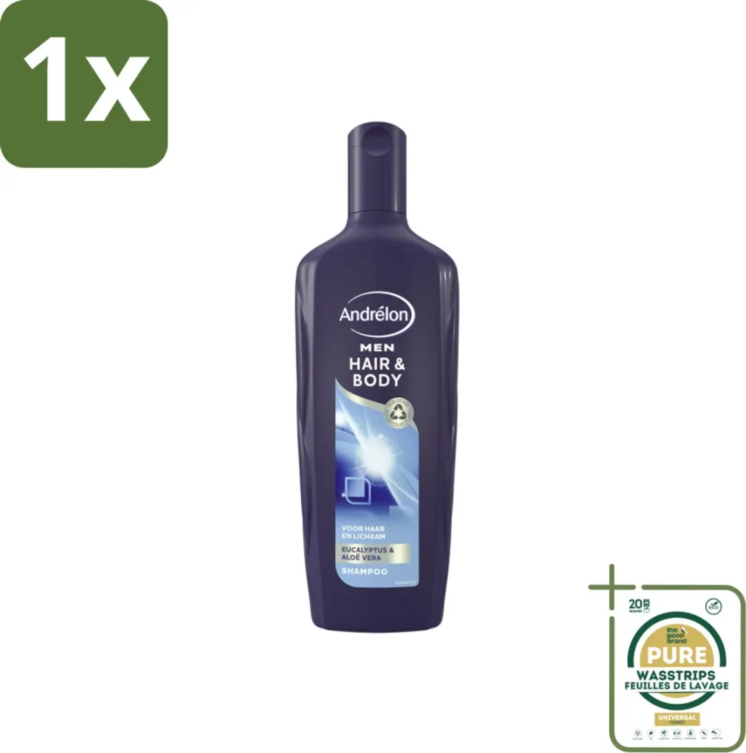Andrélon Men Hair & Body Shampoo 300ml