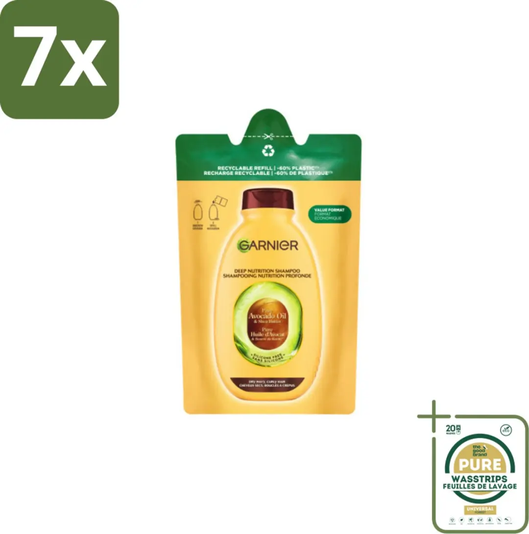 Garnier Loving Blends Shampoo Refill Avocado Olie & Shea Boter 250ml