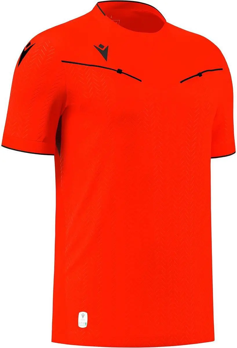 Macron Ponnet Eco Scheidsrechtersshirt Heren - Rood - Maat S