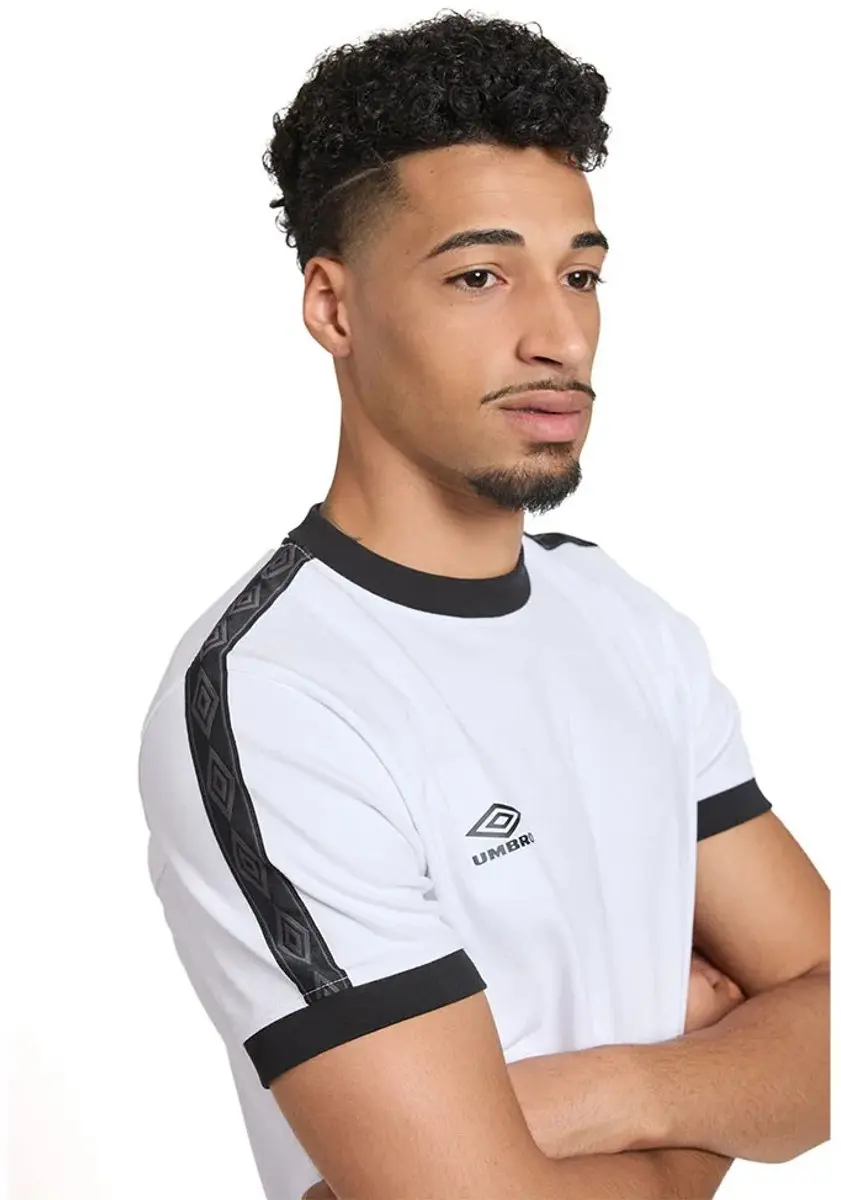 Umbro Taped T-shirt Wit S - afbeelding 5 van 6