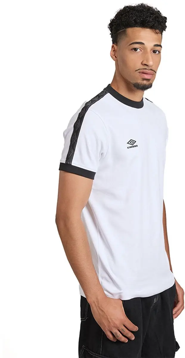 Umbro Taped T-shirt Wit S