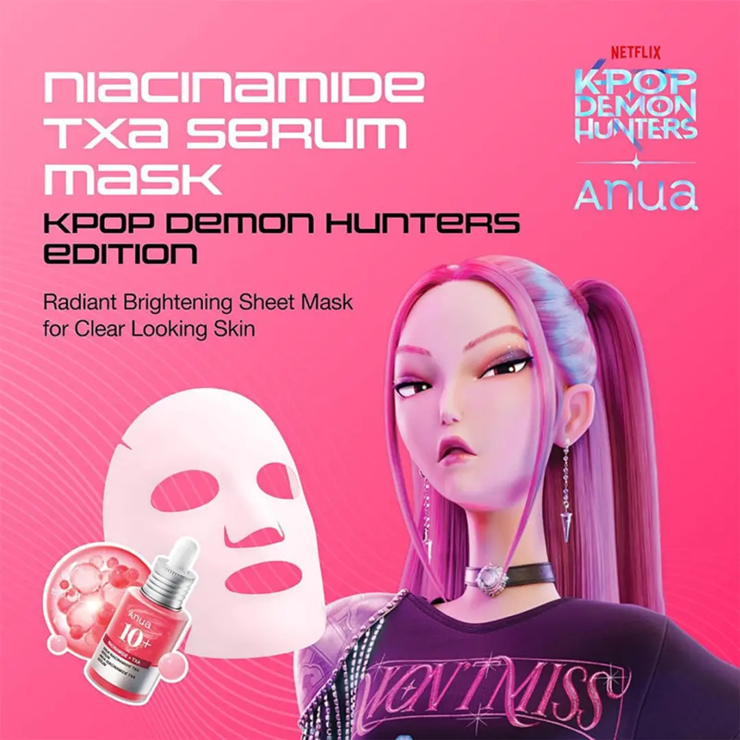 Anua KPop Demon Hunters Niacinamide TXA Serum Mask 28ml