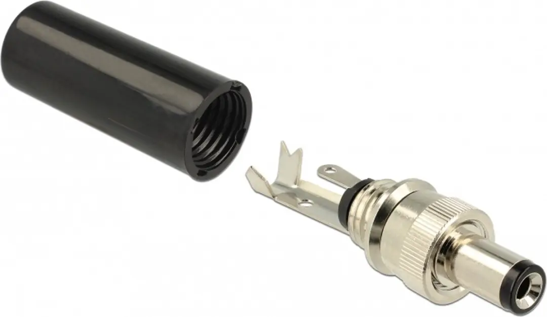 Delock 89913 Laagspanningsconnector Stekker 5.5mm/2.1mm - 1 Stuk