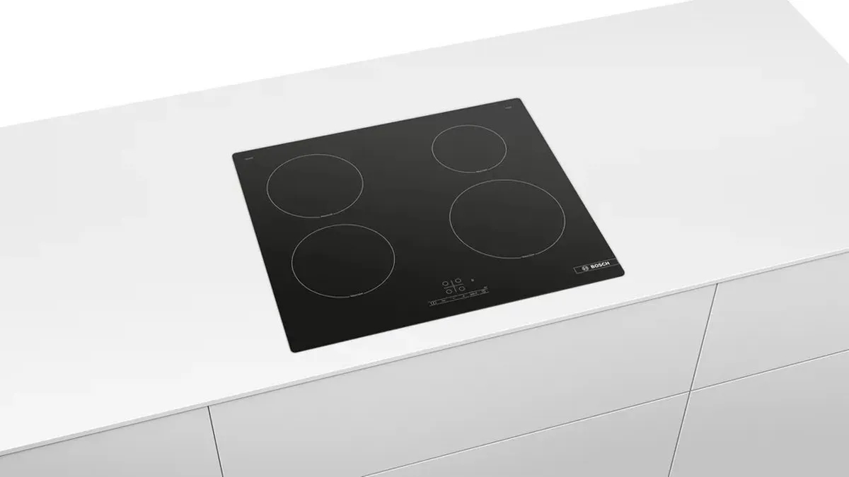 Bosch Serie 4 PIE61RBB5E Inbouw Inductiekookplaat 4 Zones - Zwart