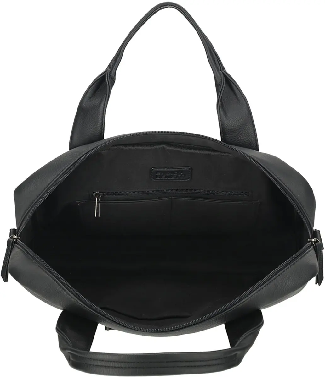 Enrico Benetti Taylor Handtas 15 inch - Zwart