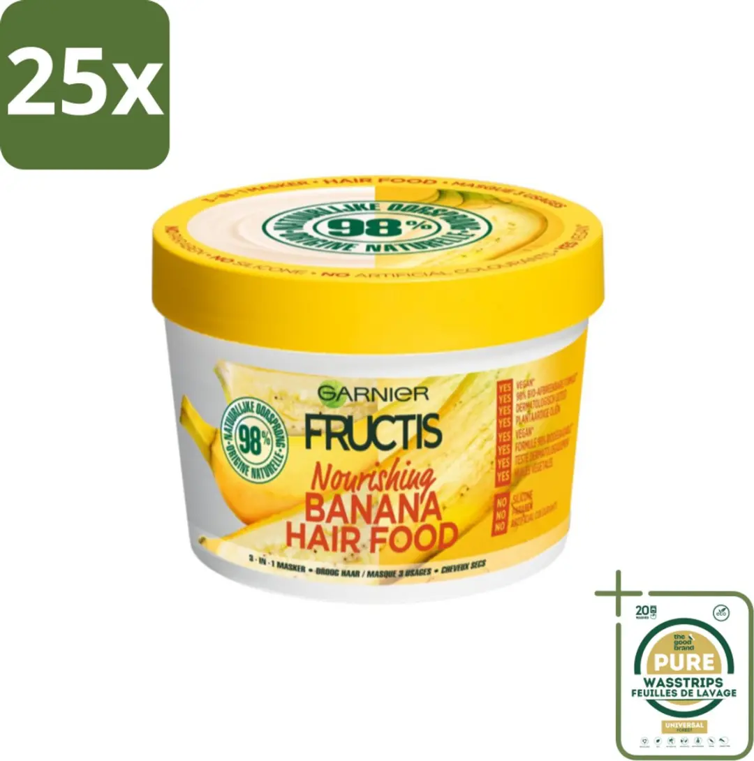 Garnier Fructis Hair Food Banana Haarmasker 400ml