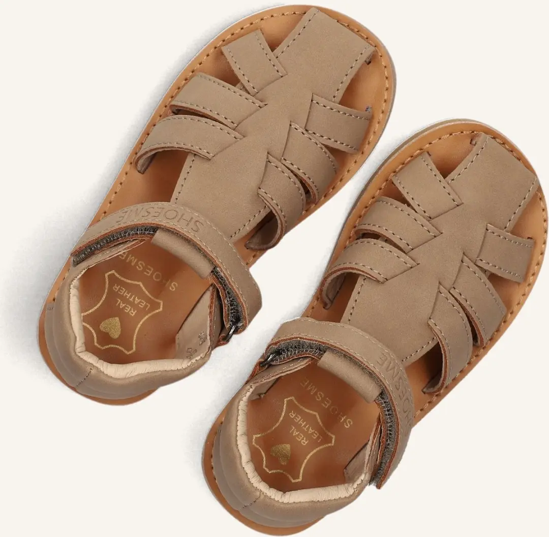 Shoesme Cs24s017 Sandalen - Meisjes - Maat 22 - Taupe