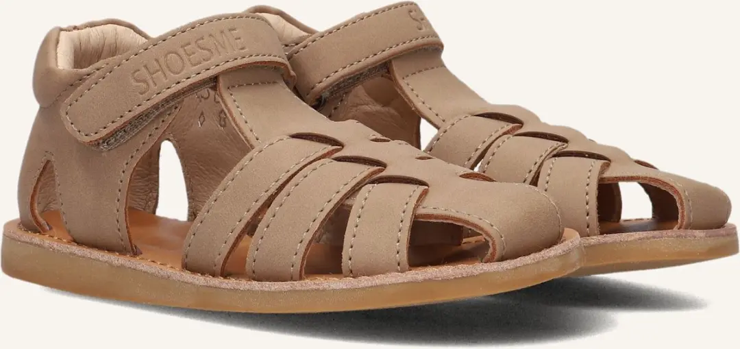 Shoesme Cs24s017 Sandalen - Meisjes - Maat 22 - Taupe