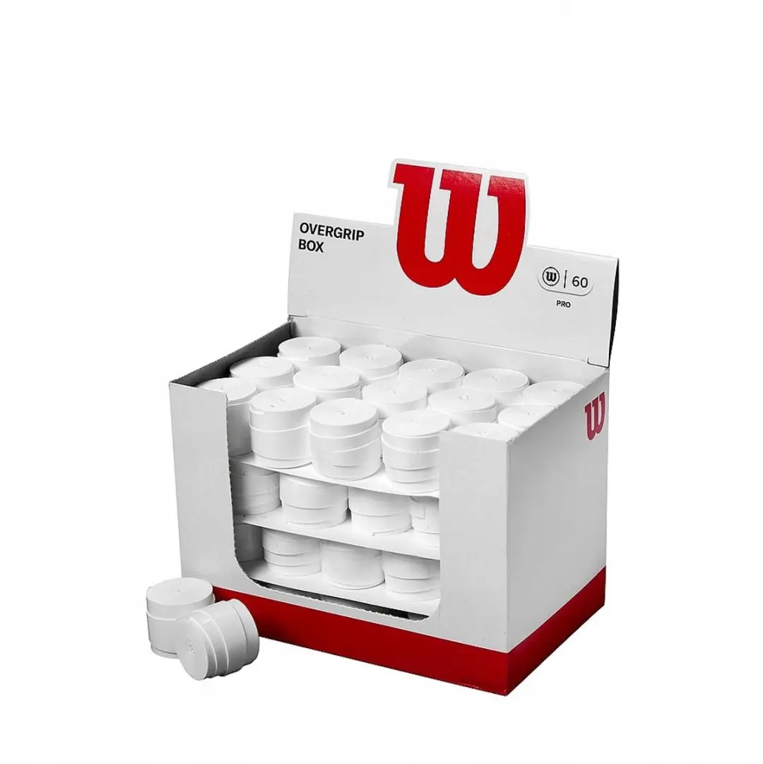 Wilson Pro Perforated Overgrip Wit - 60 Stuks