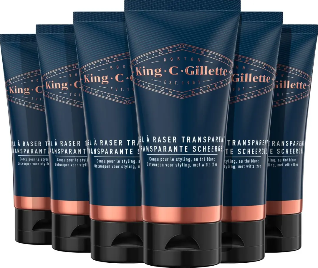 King C. Gillette Transparante Scheergel
