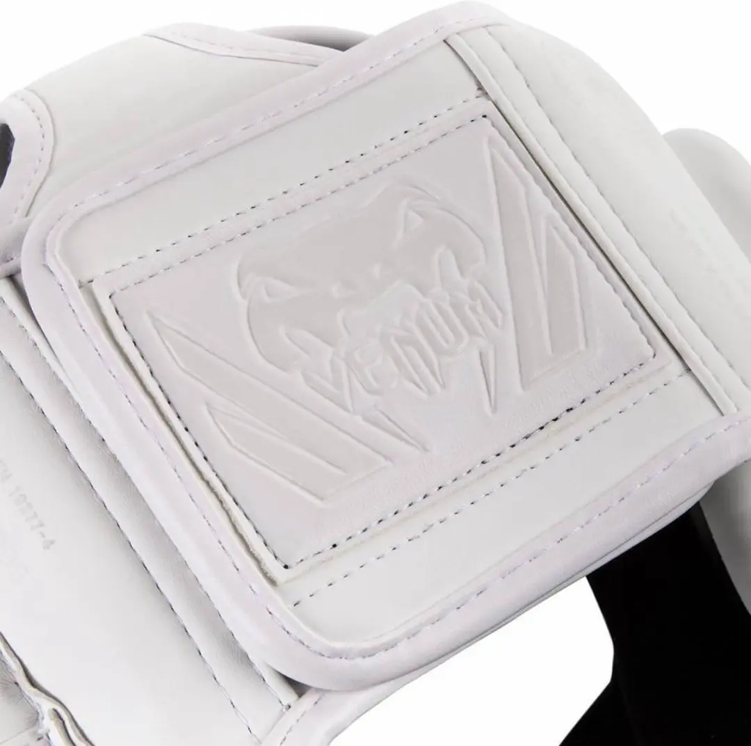 Venum ELITE Headgear Kickboks Hoofdbeschermer Senior - Wit - afbeelding 6 van 6