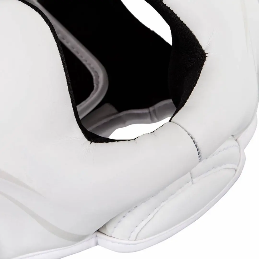 Venum ELITE Headgear Kickboks Hoofdbeschermer Senior - Wit