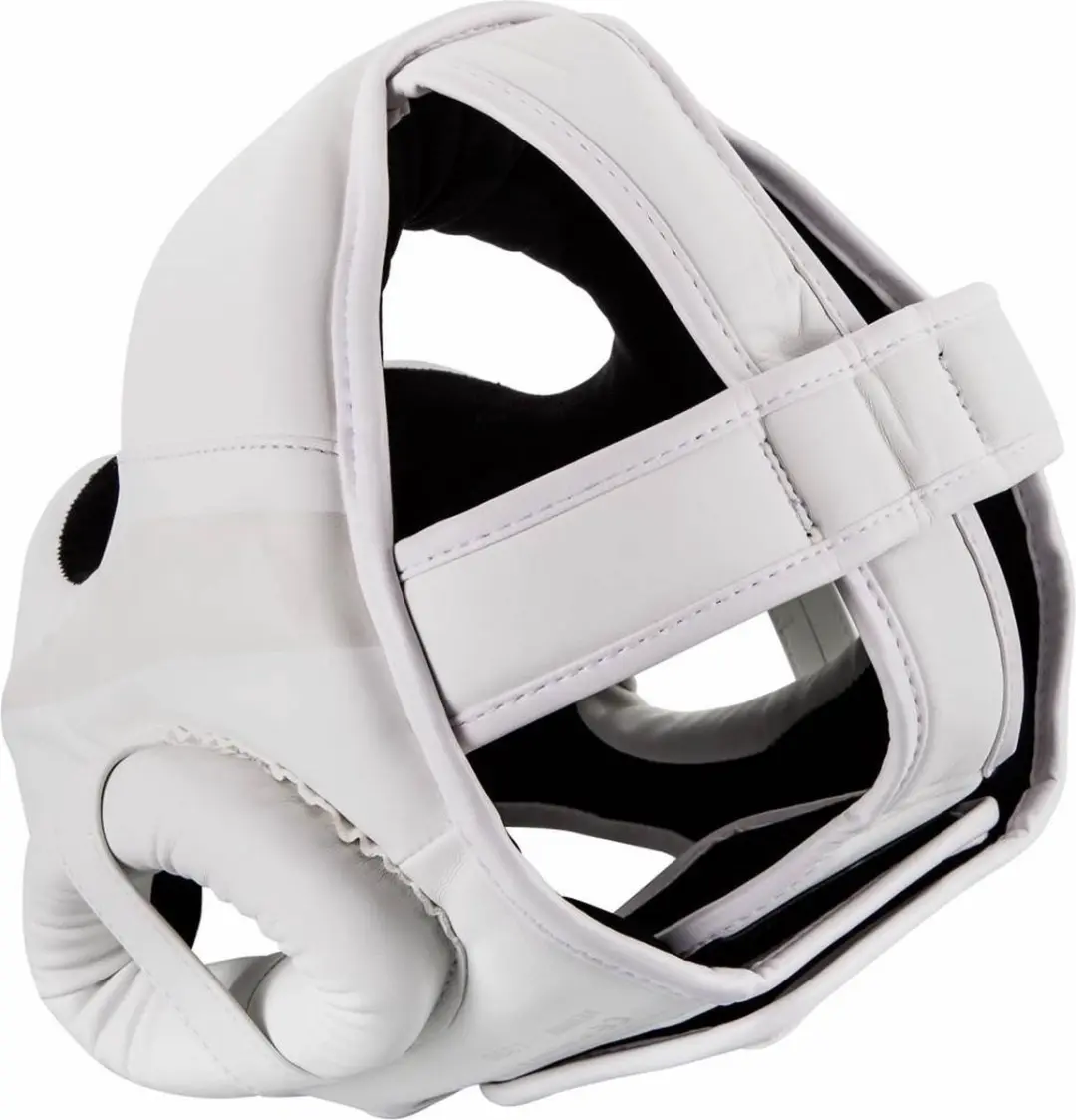 Venum ELITE Headgear Kickboks Hoofdbeschermer Senior - Wit