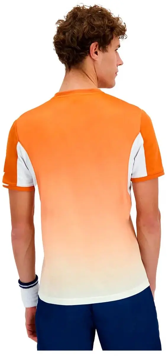 Le Coq Sportif Tennis Pro 25 N°1 T-shirt - 2XL - Apricot Orange