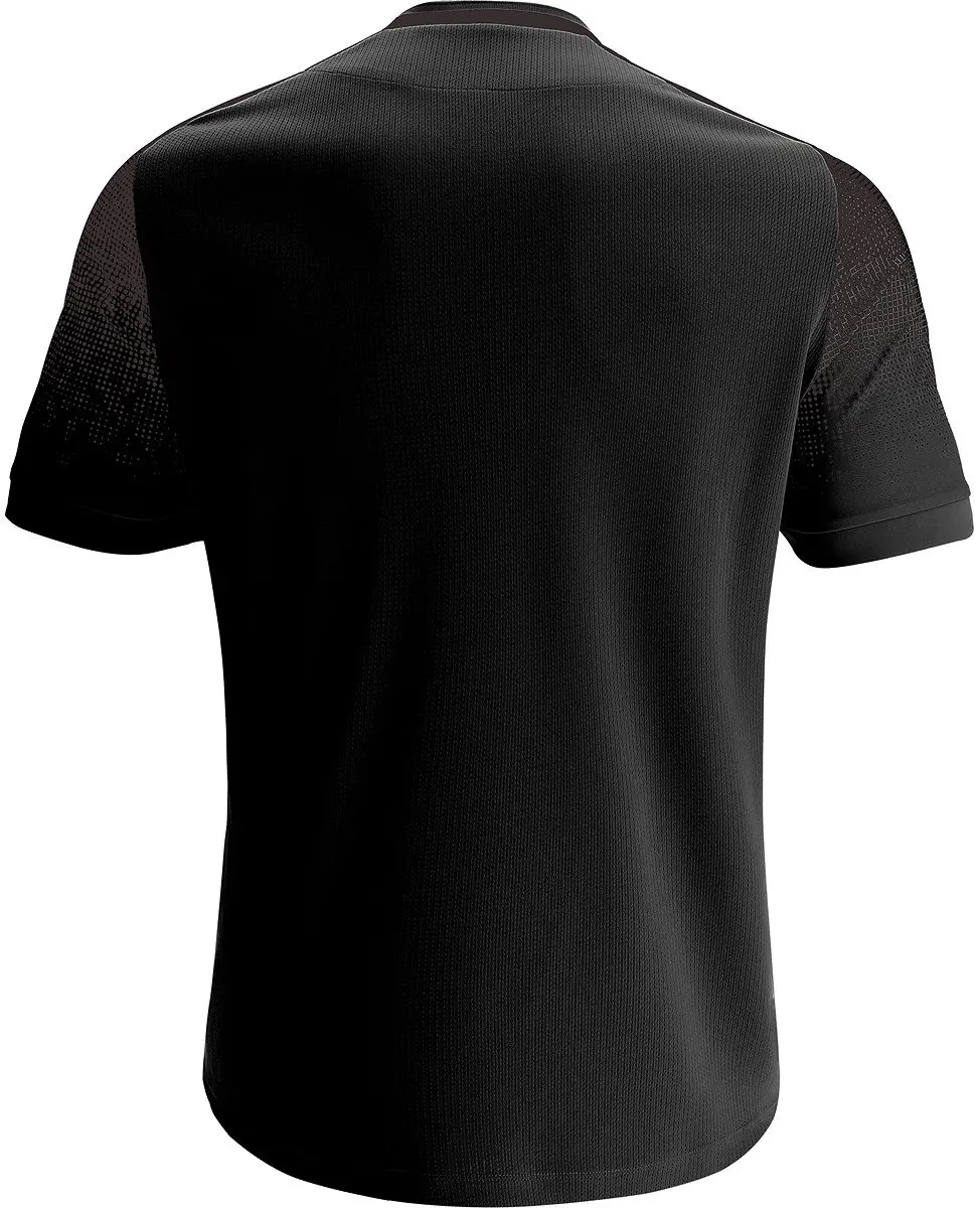 Macron Alioth Shirt Heren - L - Donkergrijs/Zwart