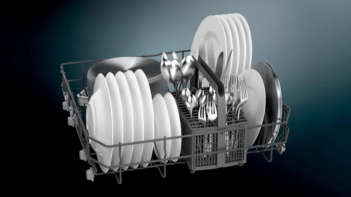 Siemens iQ100 SE61IX12TE Inbouw Vaatwasser 12 Couverts - Grijs