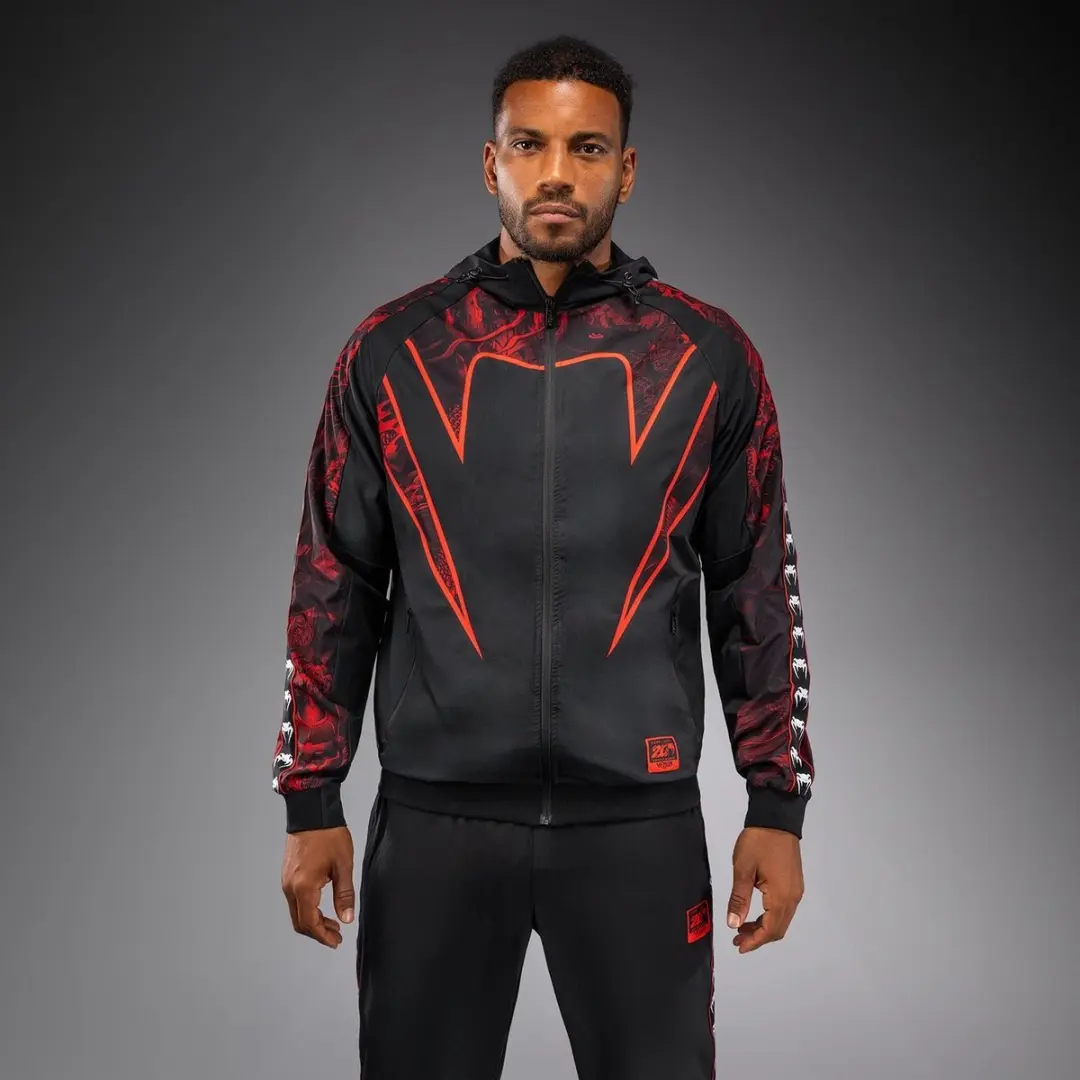 Venum 20th Anniversary Track Jacket M - Zwart/Rood