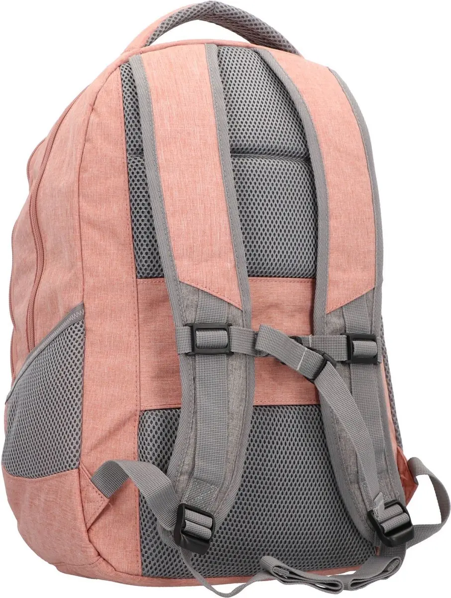 Travelite Basics Rugzak 22L - Roze/Grijs