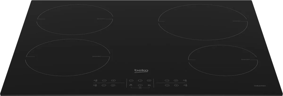 Beko HII64210MT Inductiekookplaat 60cm - 4 Zones - Zwart