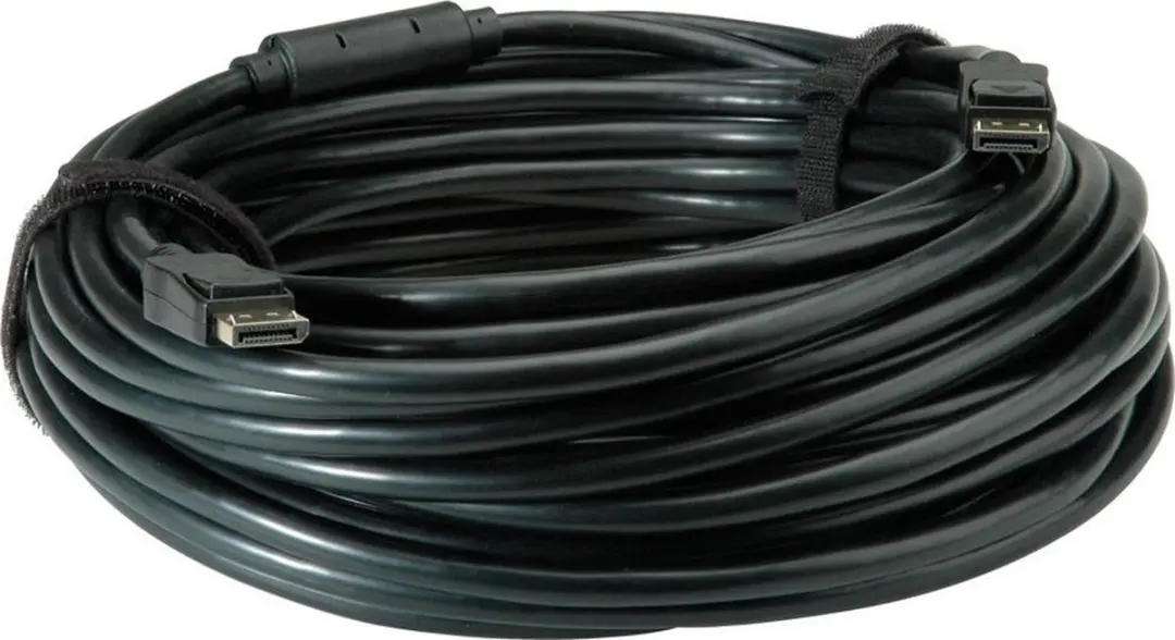 Value DisplayPort Kabel Actief 1.2 M/M 15m - Zwart