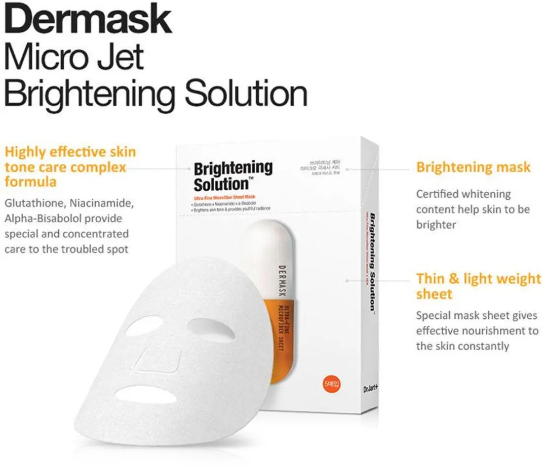 Dr.Jart+ Dermask Micro Jet Brightening Solution Mask 30g