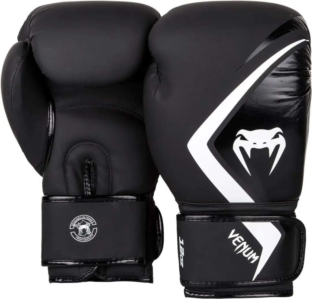 Venum Contender 2.0 Bokshandschoenen 12oz - Zwart/Wit