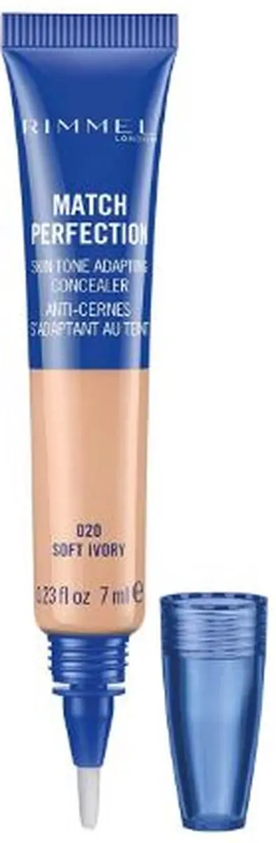 Rimmel London Match Perfection Concealer 020 Soft Ivory - 7ml