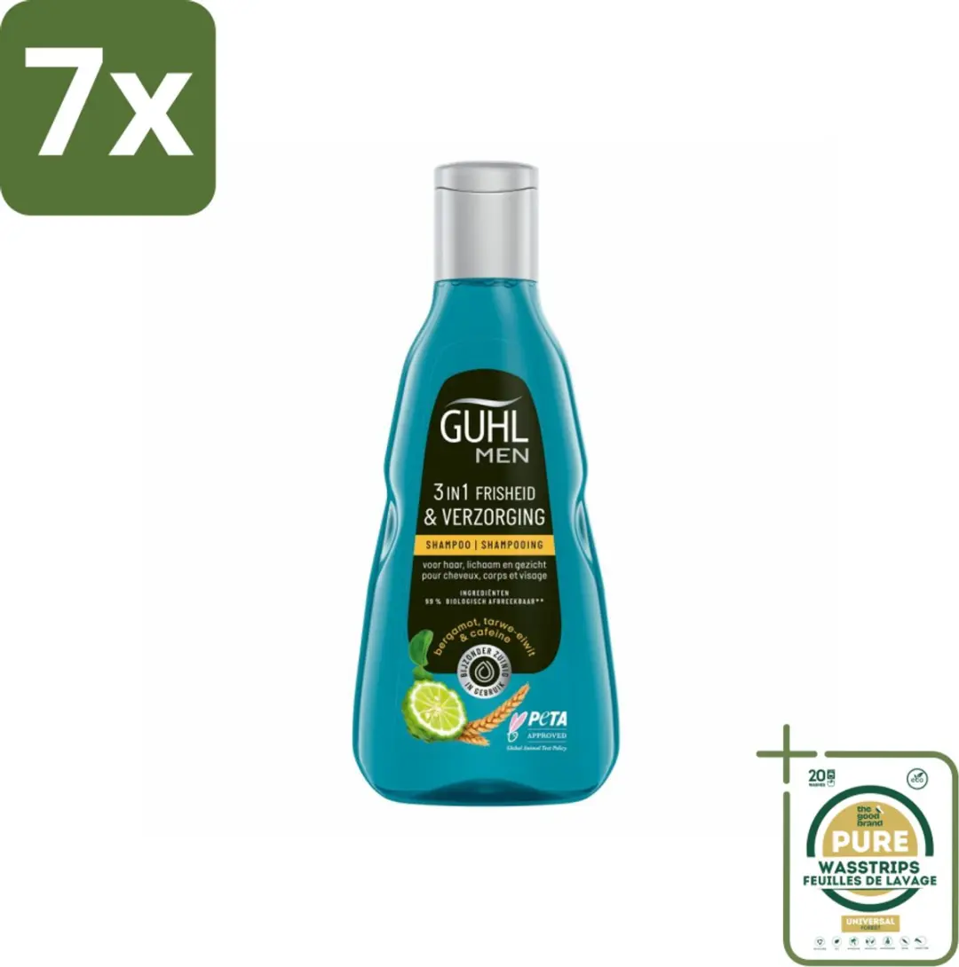 Guhl Freshness & Care Man 3-in-1 Shampoo