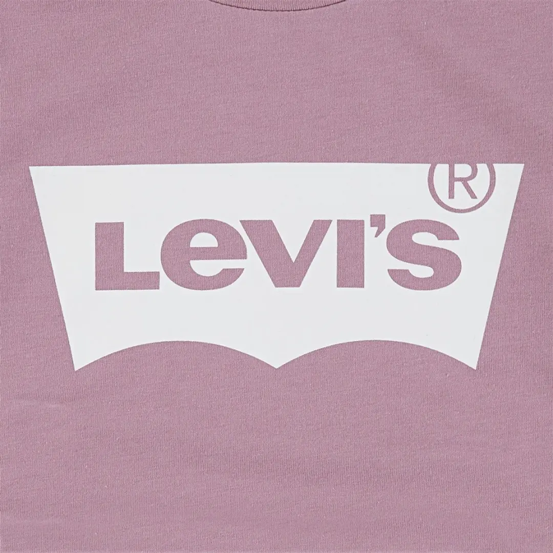 Levi's Kids Batwing T-shirt - 5 Jaar - Paars